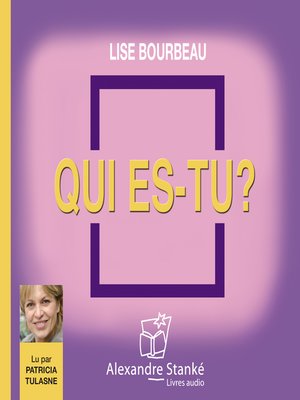cover image of Qui es-tu ?
